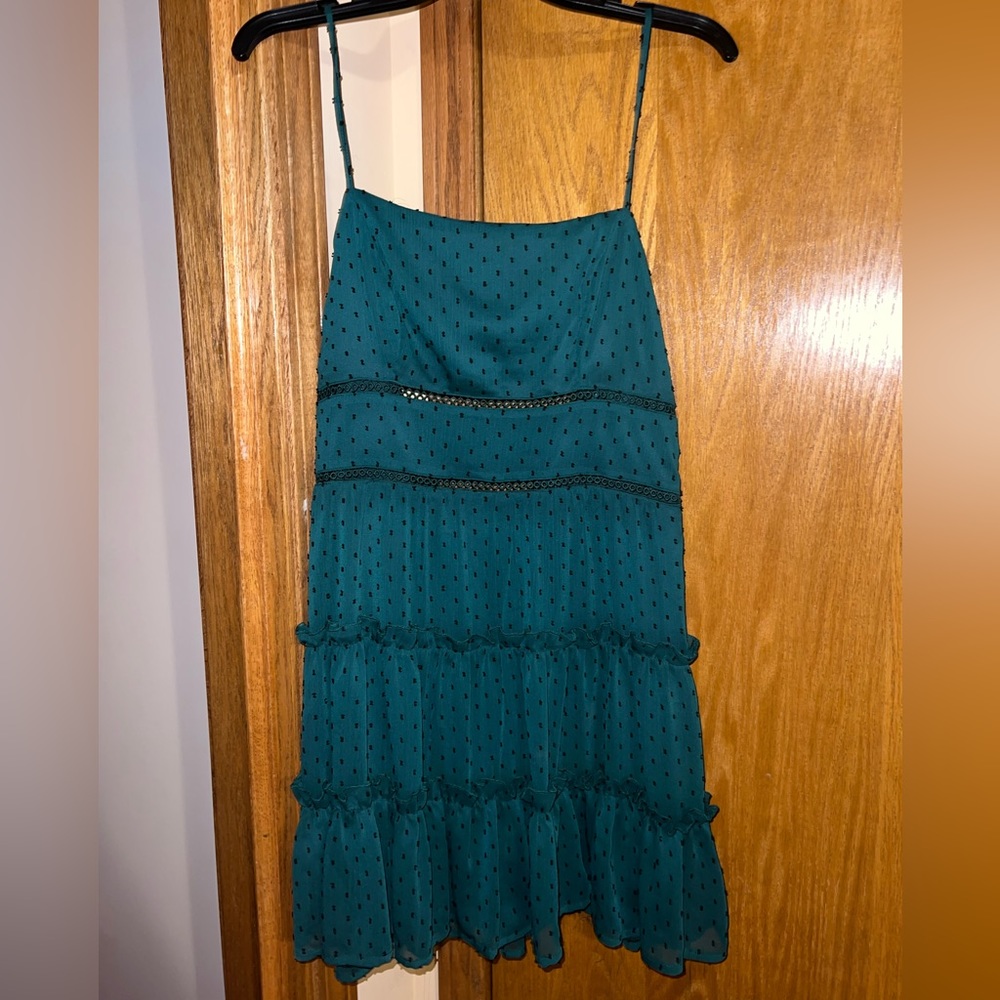 Brand new Francesca’s dark green dress